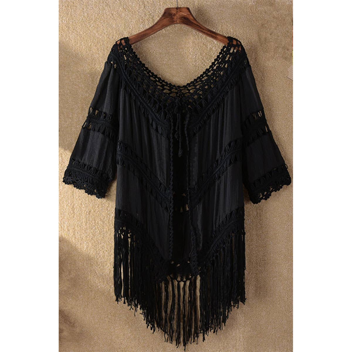 HOLLOW BEACH SUN PROTECTION SWIMSUIT COVER UP