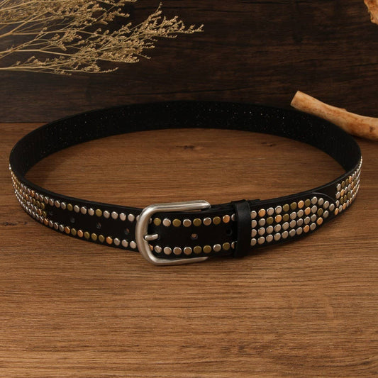 FASHION PUNK SERIES BELT RIVET BELT_CWMM3951
