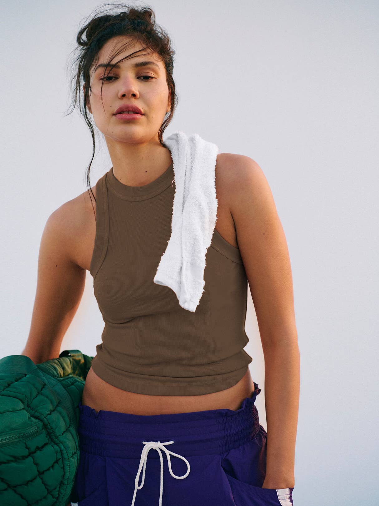 Sleeveless,casual round-neck sleeveless vest