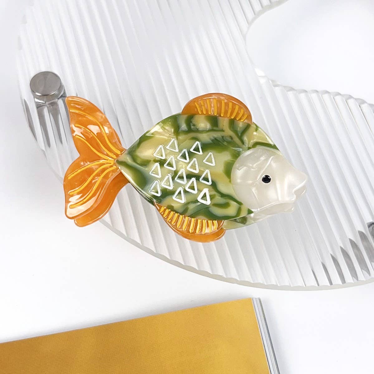 Goldfish Acetate Claw Clip Hair Accessory