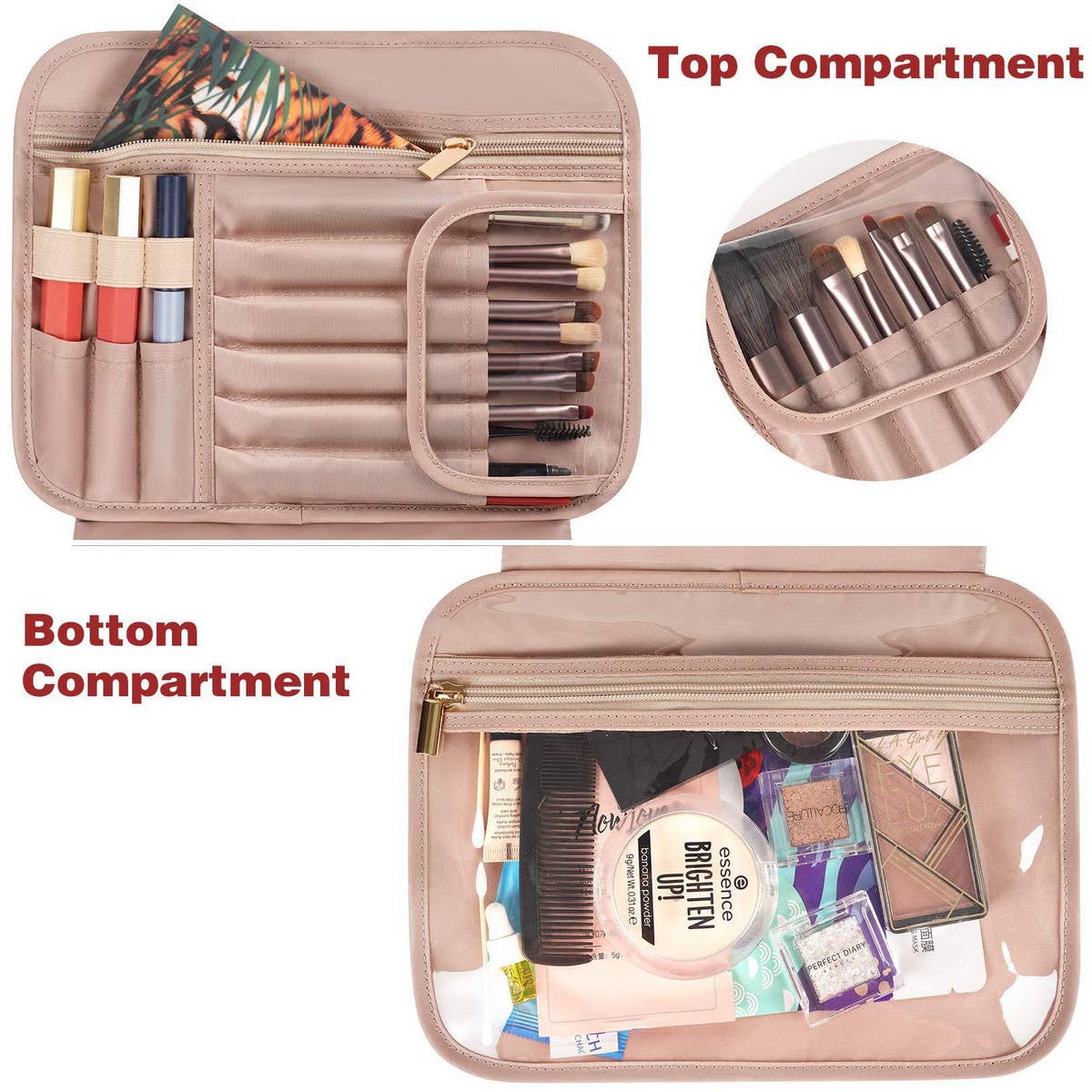 TRAVEL WATERPROOF TOILETRY BAG STORAGE BAG_CWAB2347