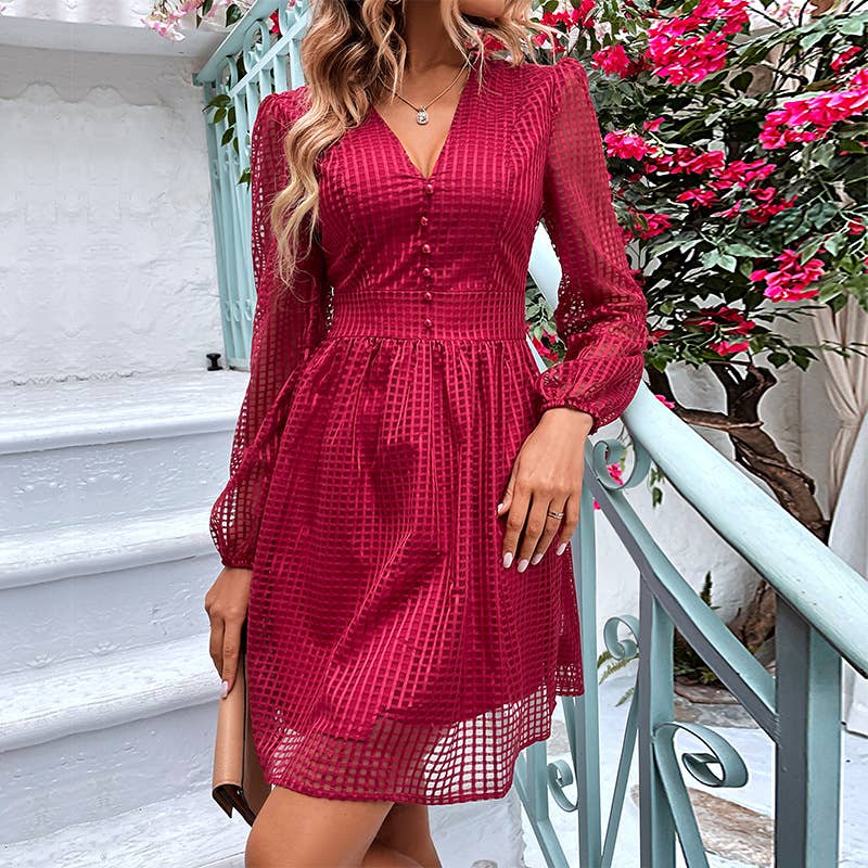 SLIM-FIT SPICE GIRL SEXY MIDSIZE DRESS