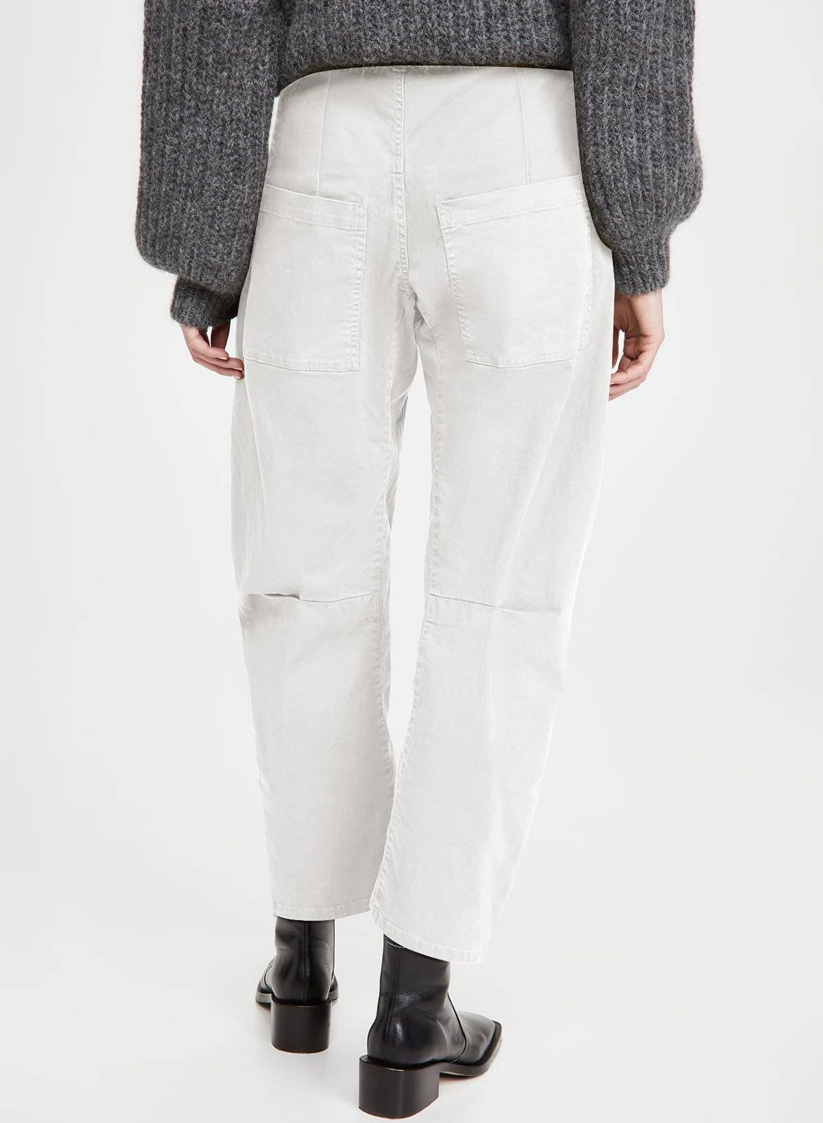 VINTAGE CARGO WASH HIGH-WAISTED JEANS