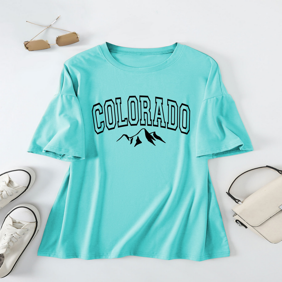 Women¡¯s Basic Tee, Baggy Fit, Stylish Design