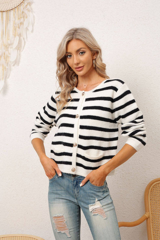 STYLISH LOOSE SINGLE-BREASTED CARDIGAN COAT