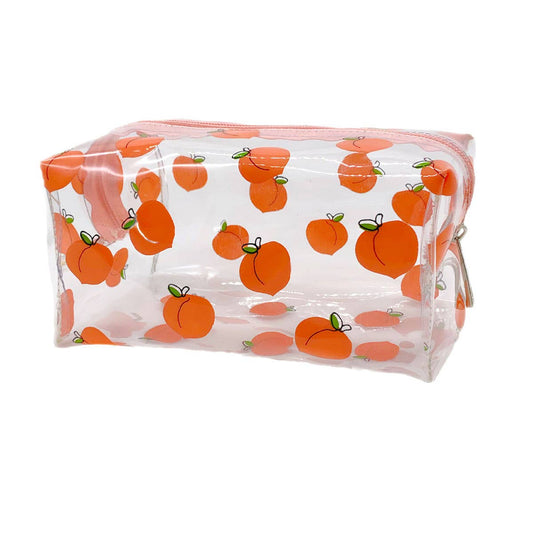 Transparent waterproof toiletry storage bag