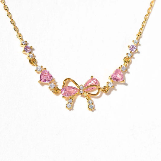 Love Zircon Butterfly Festival Necklace