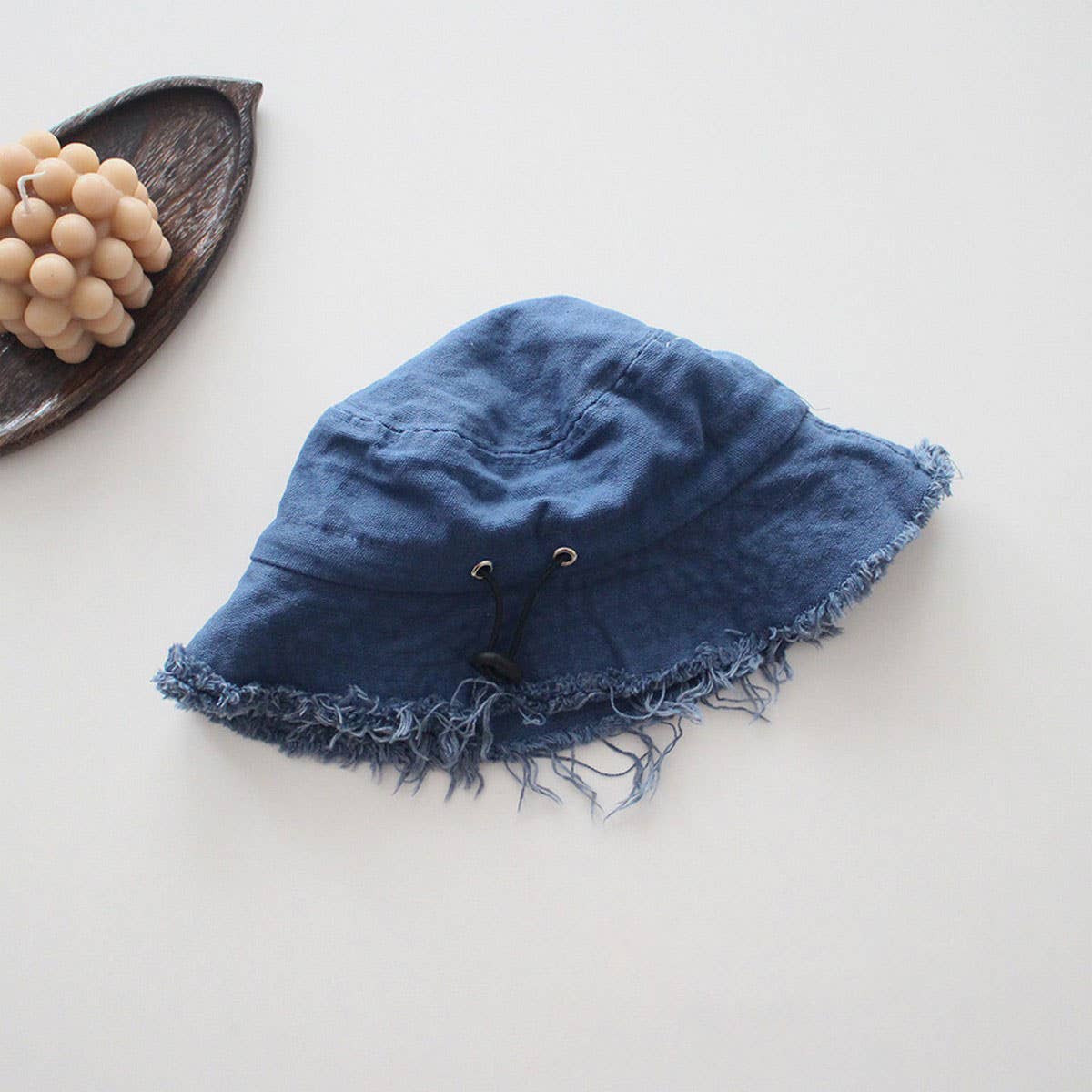 CHILDREN'S PERSONALIZED OLD FUR-EDGED BUCKET HAT_CWAH2866