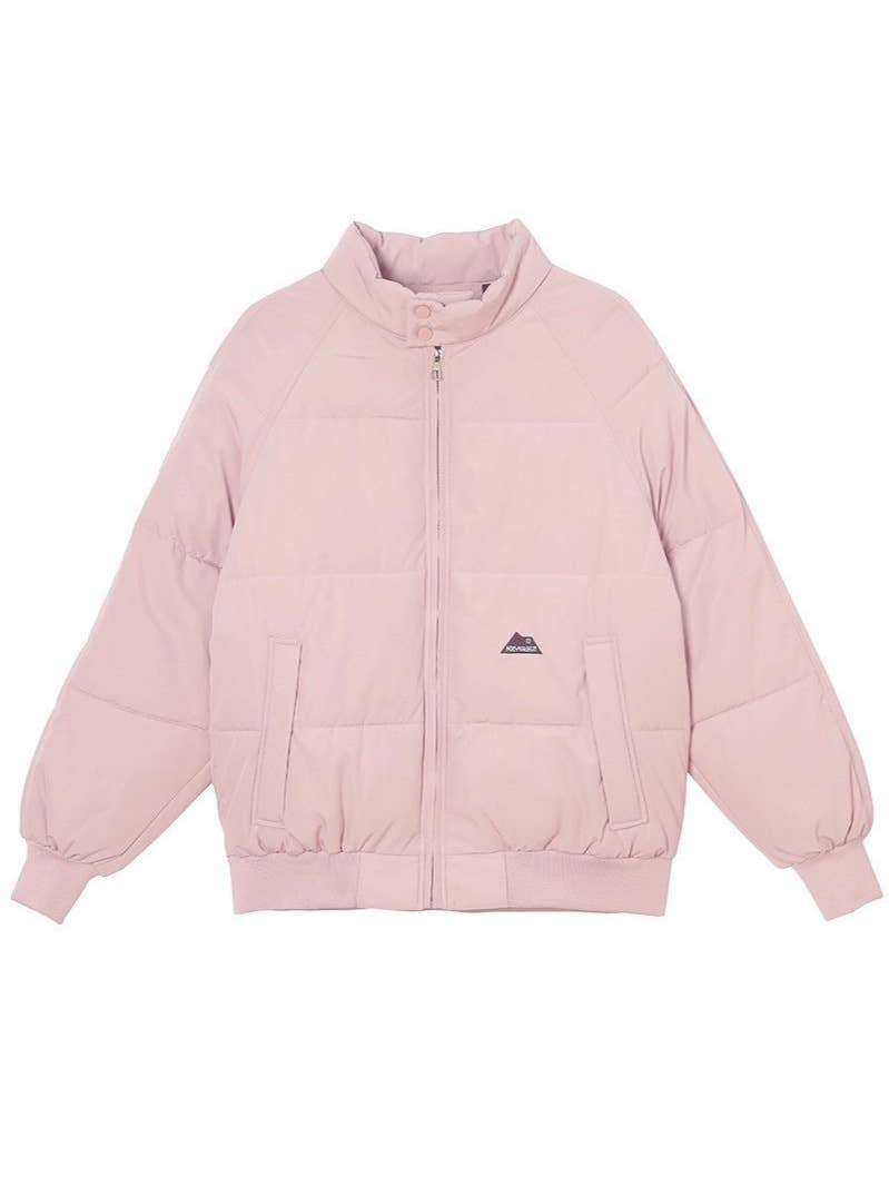 Short, loose and thick warm jacket, bread coat