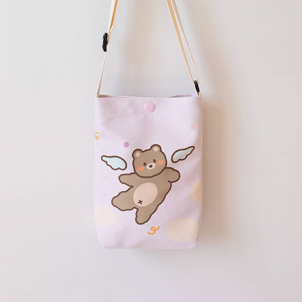 Cute Spring Crossbody Bag with Rabbit Charm_CWAB5588