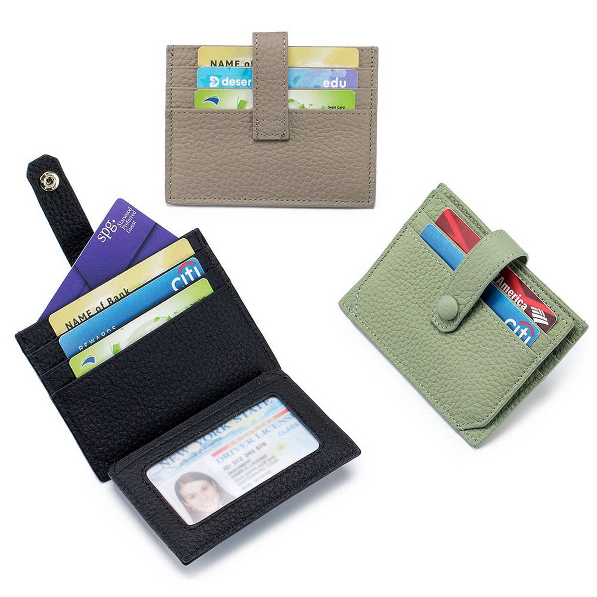 ULTRA-THIN MULTI-SLOT GENUINE LEATHER CARD HOLDER_CWAB3830