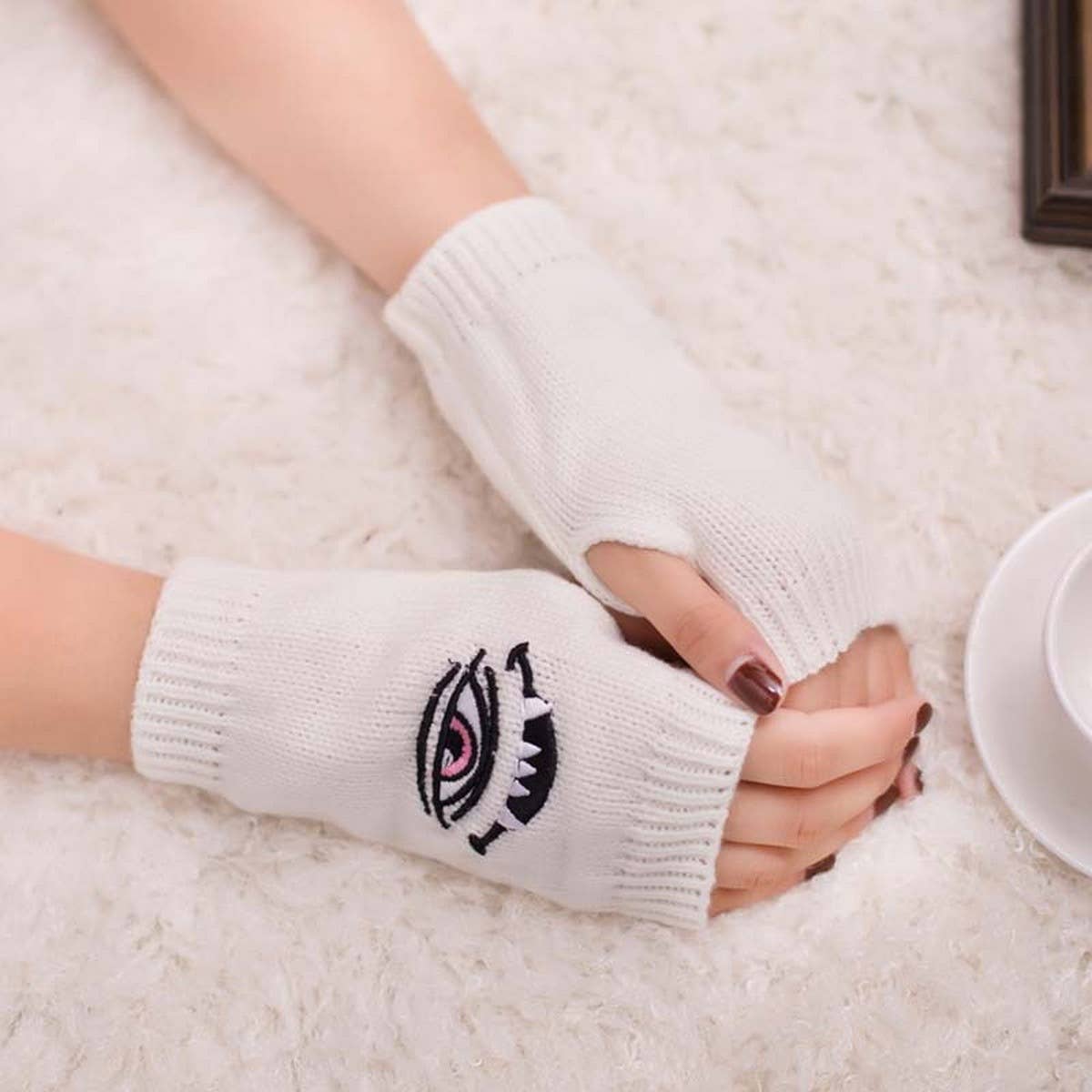 CWAG00533_HARAJUKU KNIT FINGERLESS GLOVES