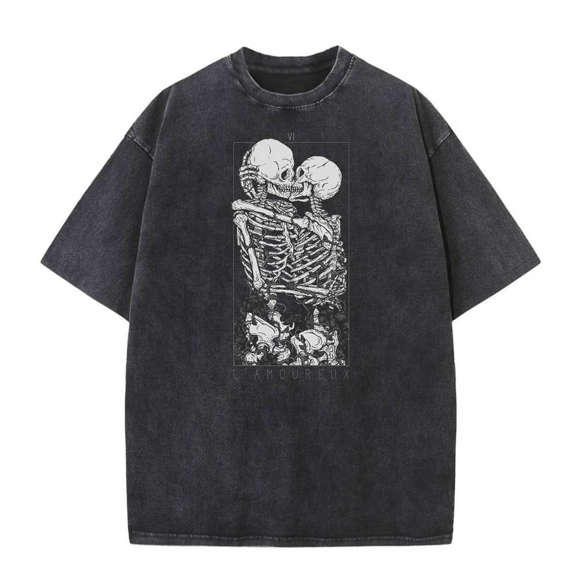 270g Heavyweight Wax-Dyed Vintage Cotton T-Shirt??œCustom Logo