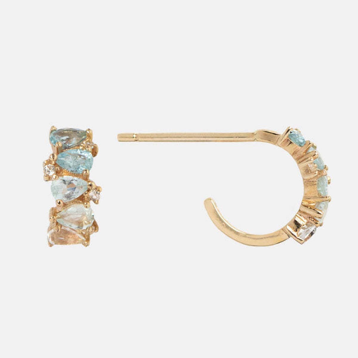 Colorfast Gradient Birthstone Stud Earrings