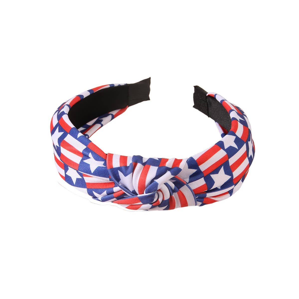 CWAHA1386_INDEPENDENCE DAY HEADBAND,KNOT, STAR