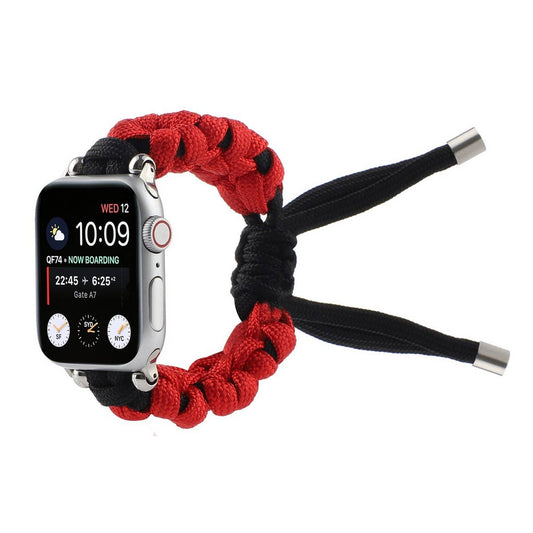 IWATCH7-1SE NYLON PARACORD BRAIDED WATCH STRAP