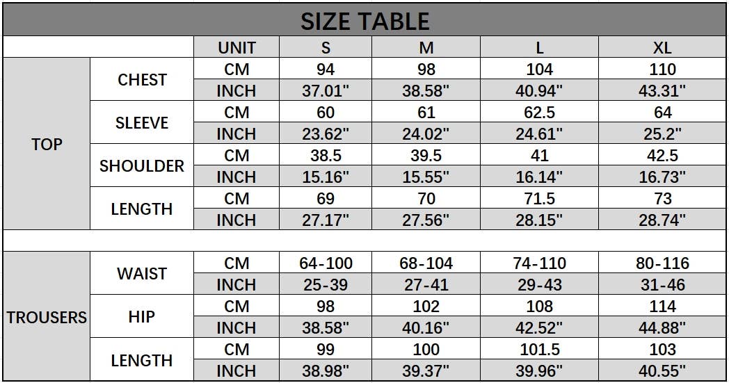 PAJAMA SET V NECK LONG SLEEVES TOP & LONG PANTS