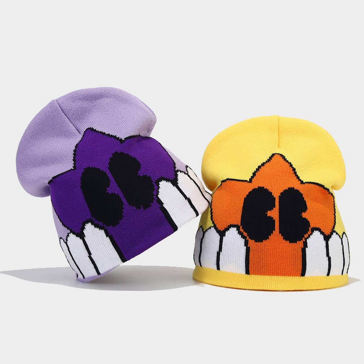 FIVE-POINTED STAR CARTOON KNITTED HAT_CWAH1600