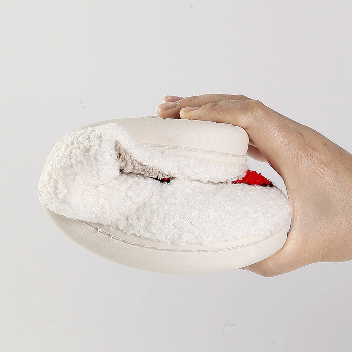 HOME LEISURE CHRISTMAS NON-SLIP WARM SLIPPERS