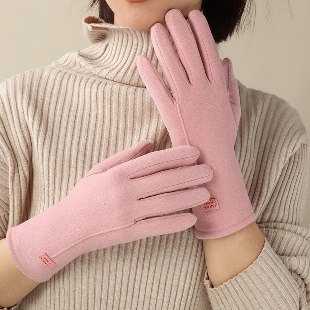 WARM OUTDOOR CYCLING FASHION CUTE GLOVES_CWMM1533