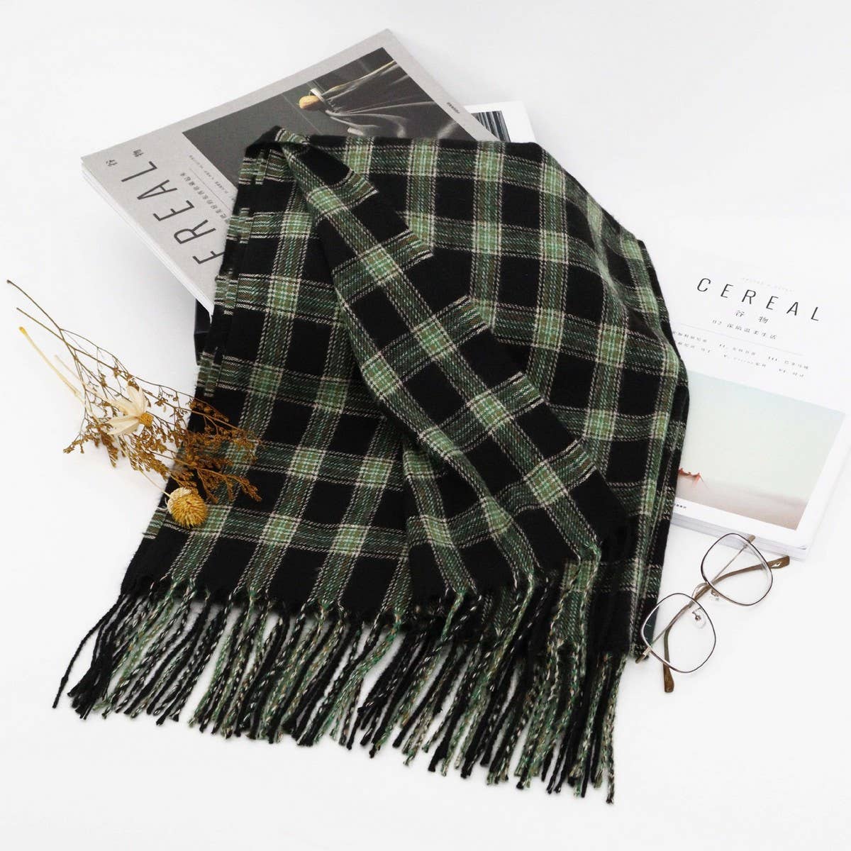 2024 NEW ALL-MATCH PLAID WARM SCARF_CWASC1114