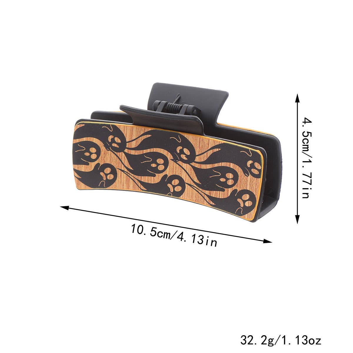 VINTAGE DARK LEATHER VINTAGE DARK LEATHER HAIRCLIP