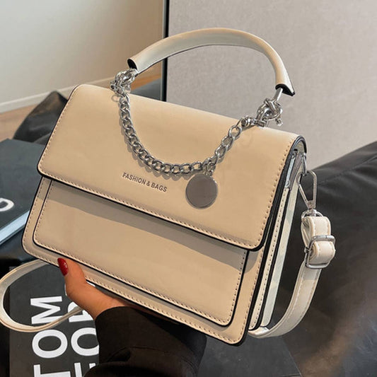 WOMEN CHAIN SHOULDER CROSSBODY SMALL SQUARE BAG_CWAB1548
