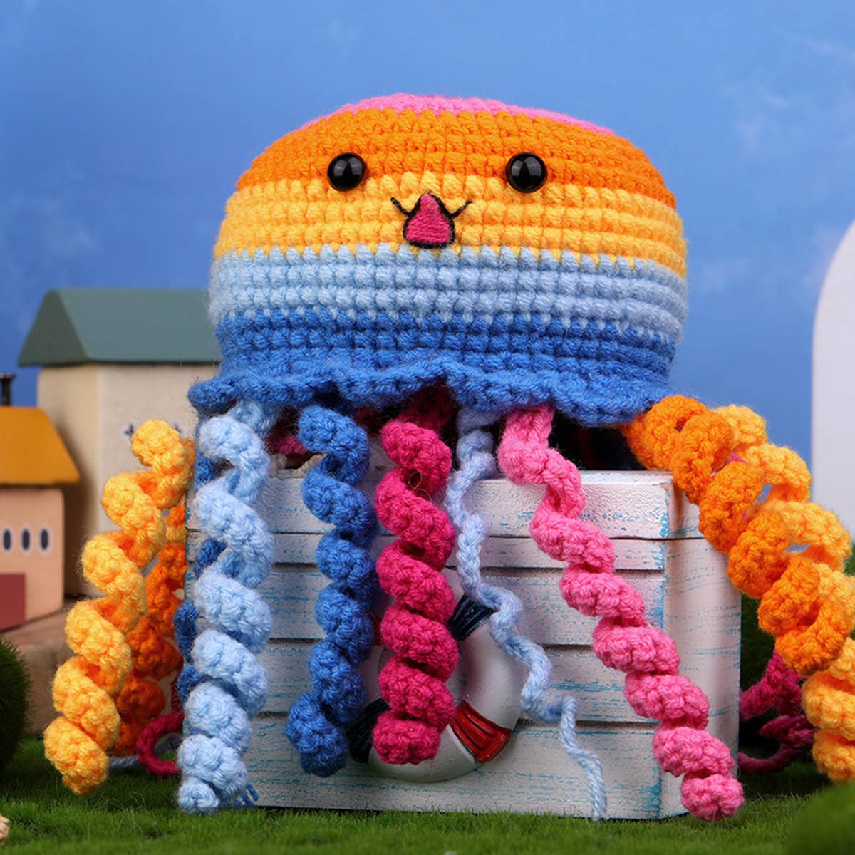 NEW DIY WOOLEN DOLL CROCHET MATERIAL PACKAGE