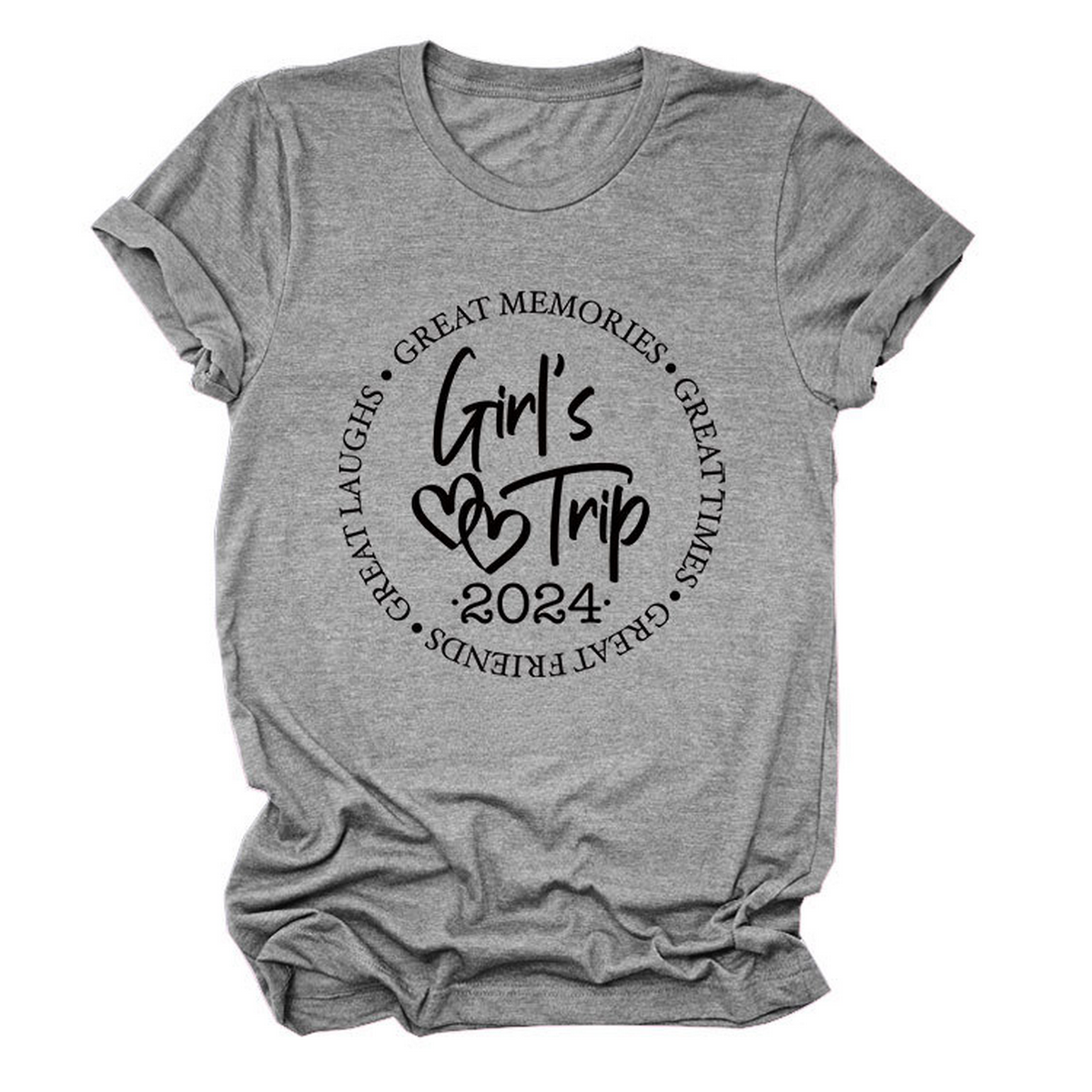 Women??¢s Casual Crew Neck T-Shirt, Loose Fit_CWTTS1471