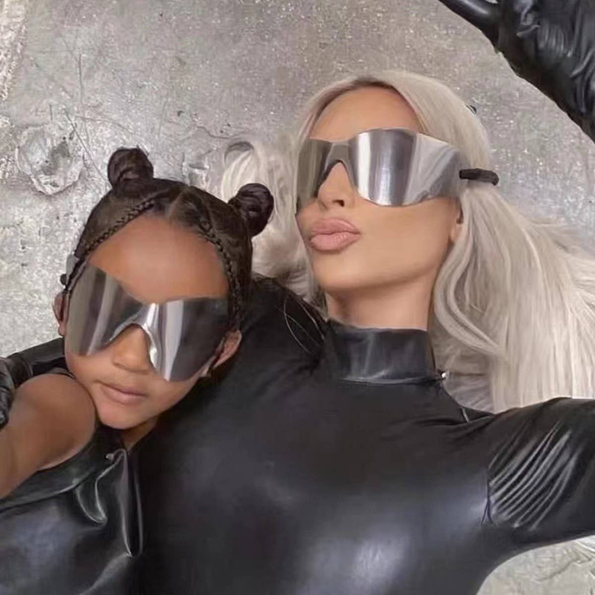 INTEGRATED WINDPROOF FRAMELESS SUNGLASSES