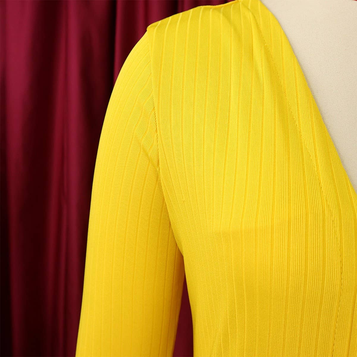 SOLID COLOR SUSPENDER SKIRT LONG TWO PIECE SET_CWDMD3672