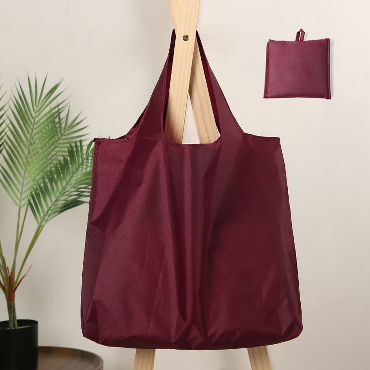 WATERPROOF OXFORD CLOTH FOLDING SHOPPING BAG_CWAB3458
