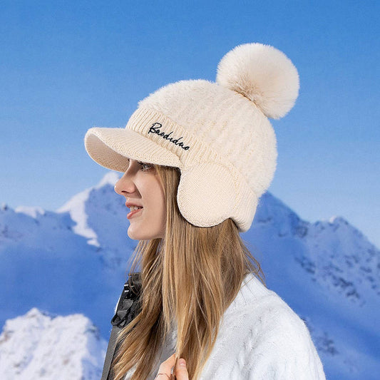 WINTER WARM EAR PROTECTION DUCKBILL BASEBALL CAP