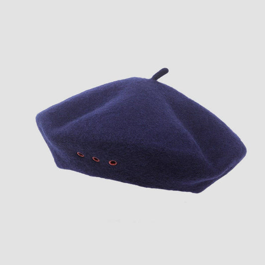 AUTUMN AND WINTER THREE-HOLE FRENCH BERET_CWAH1943