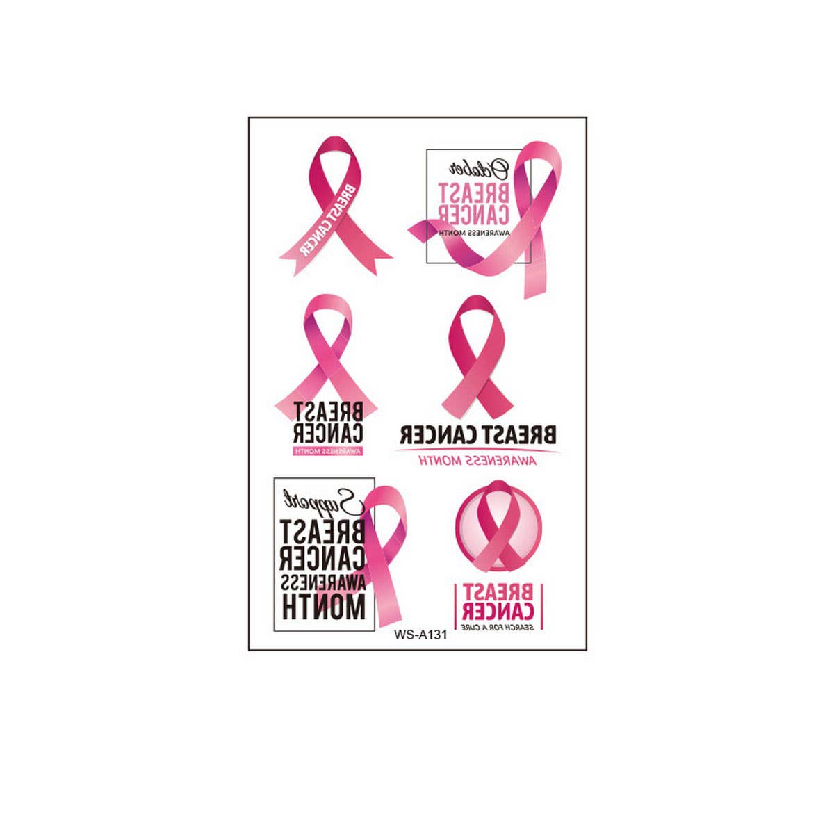 Pink Ribbon Tattoos ??Breast Cancer Awareness_CWMM8380