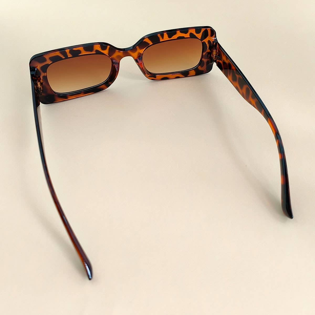 Trendy Small Square Jelly Sunglasses, Retro Style