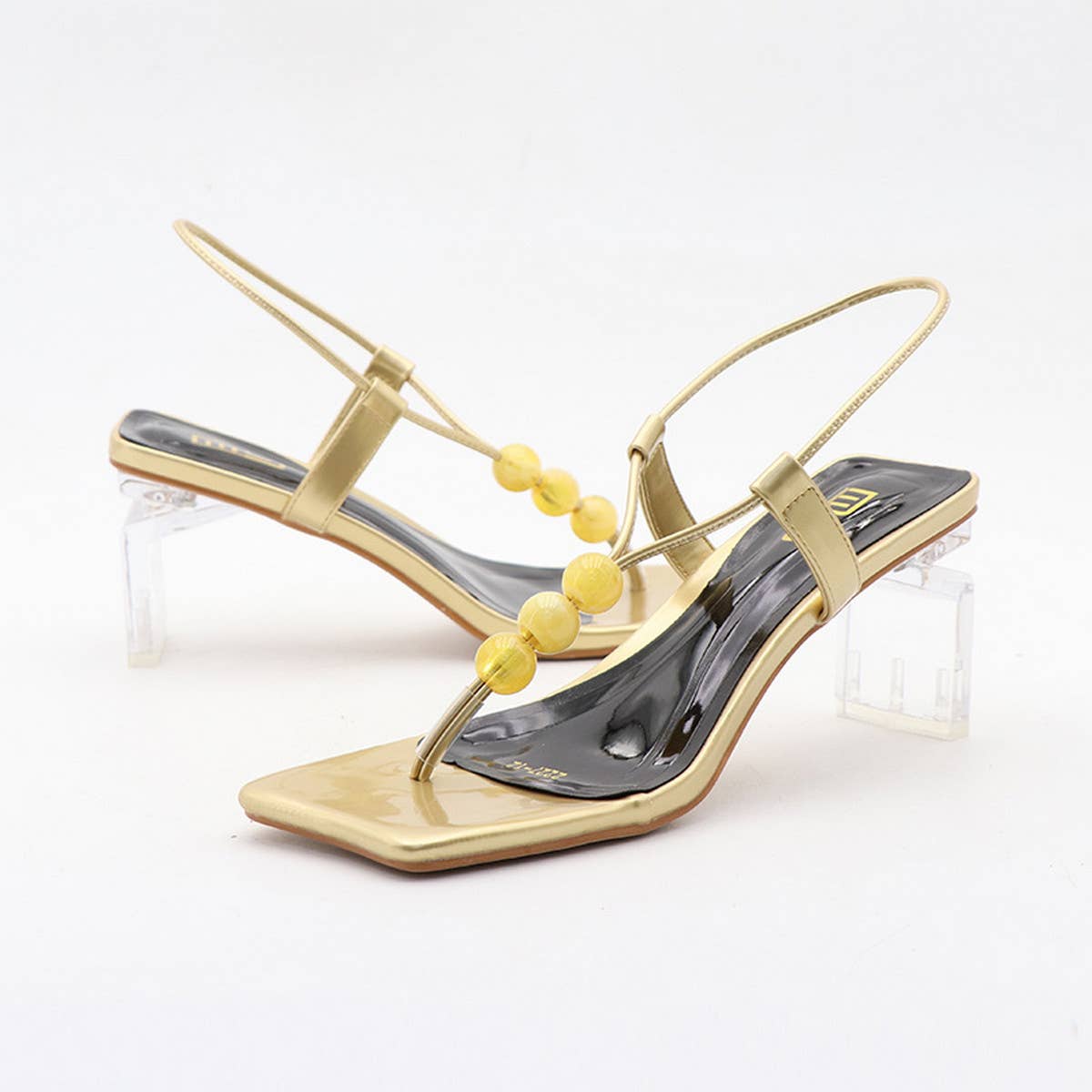 2024 NEW ROUND WATER DROP SQUARE TOE HIGH HEELS_CWSHS0603