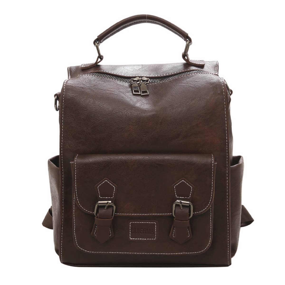 LEATHER BACKPACK RETRO FOR WOMEN CROSSBODY BAGS_CWAB0752