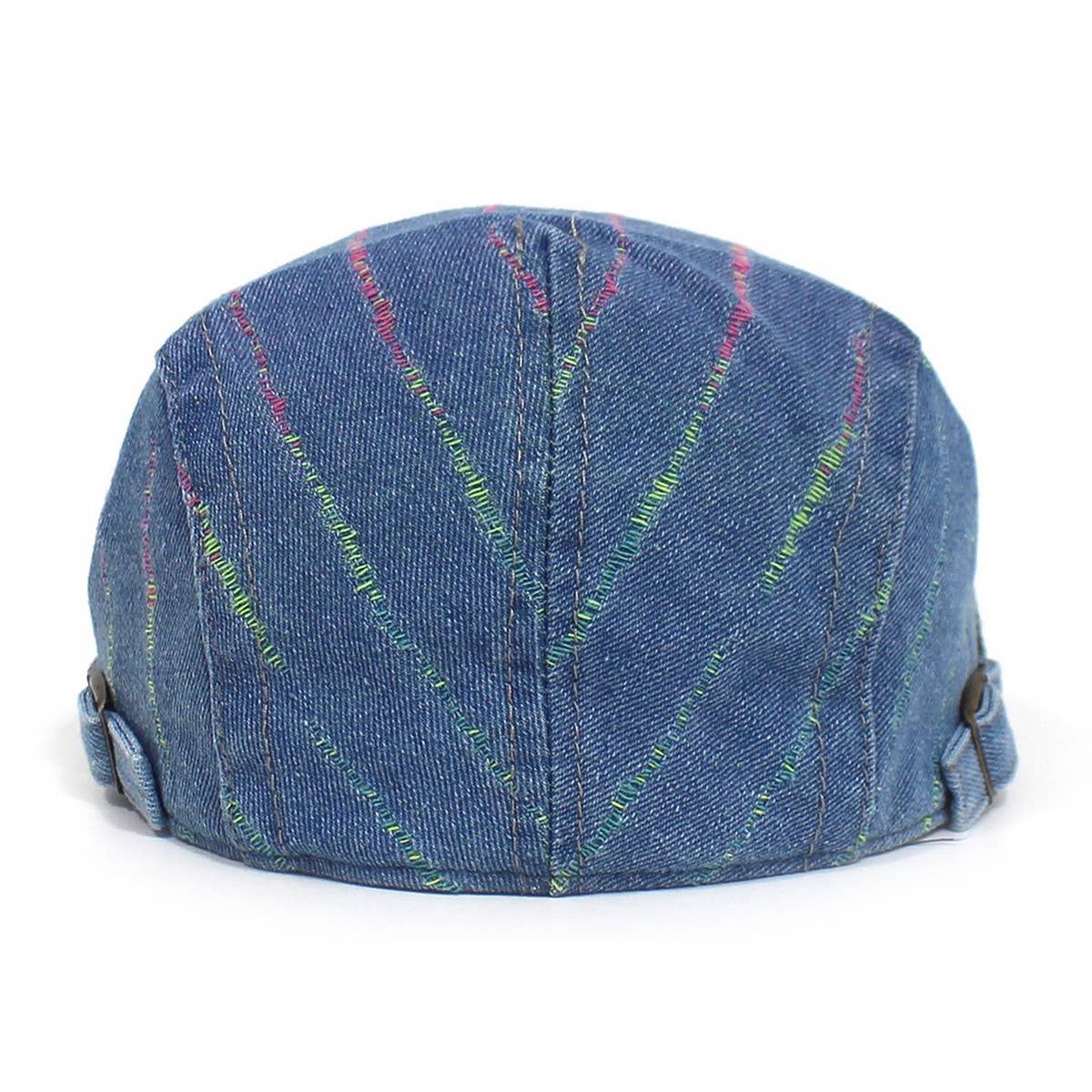 2024 NEW COLOR STRIPED FORWARD CAP BERET_CWAB2923