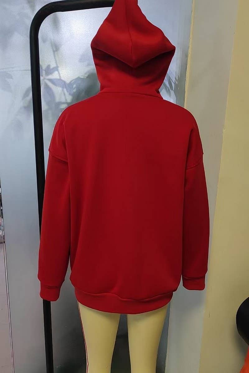 CWOCO1186_HALLOWEEN BATMAN FULL ZIP HOODED SWEATSHIRT