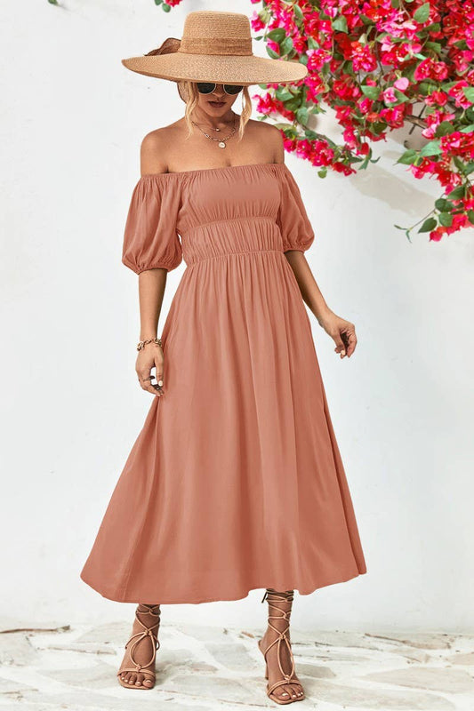 CWDMD4607_2025 NEW FRESH AND SWEET ONE-SHOULDER DRESS