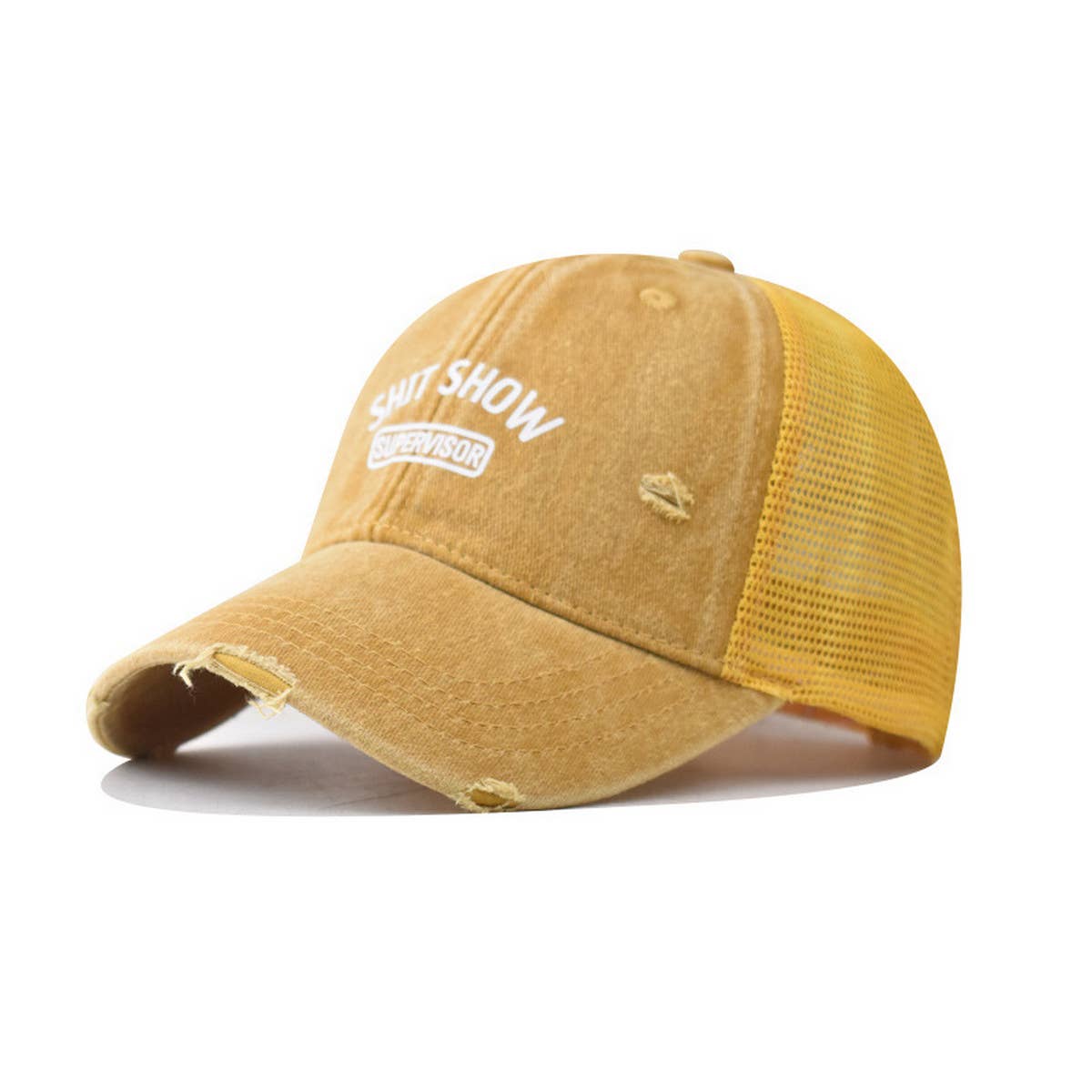PERSONALIZED ENGLISH PRINTED COTTONTRUCKER HATS_CWAH1362