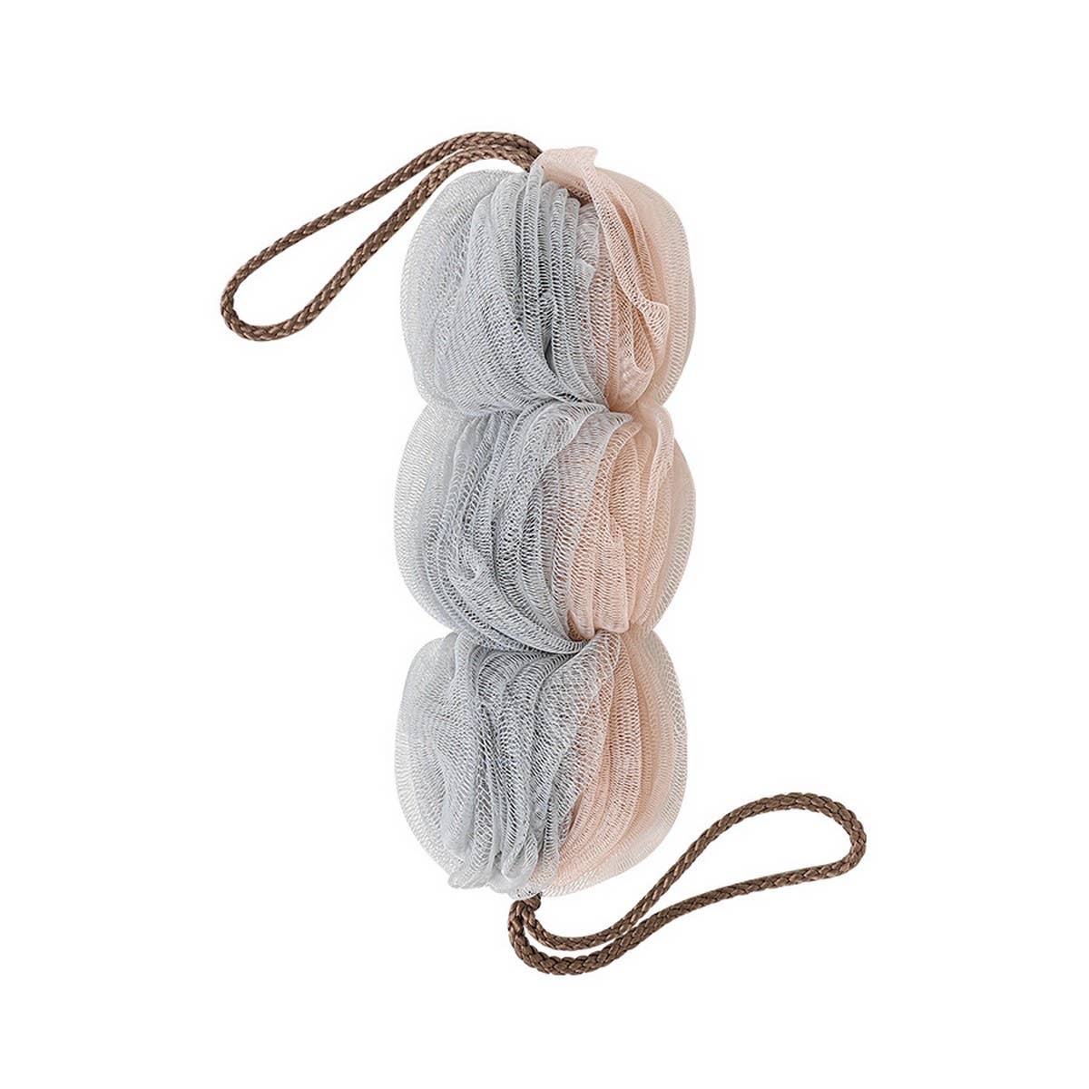 BATH POUF LONG LANTERN BATH FLOWER BALL_CWMM3371