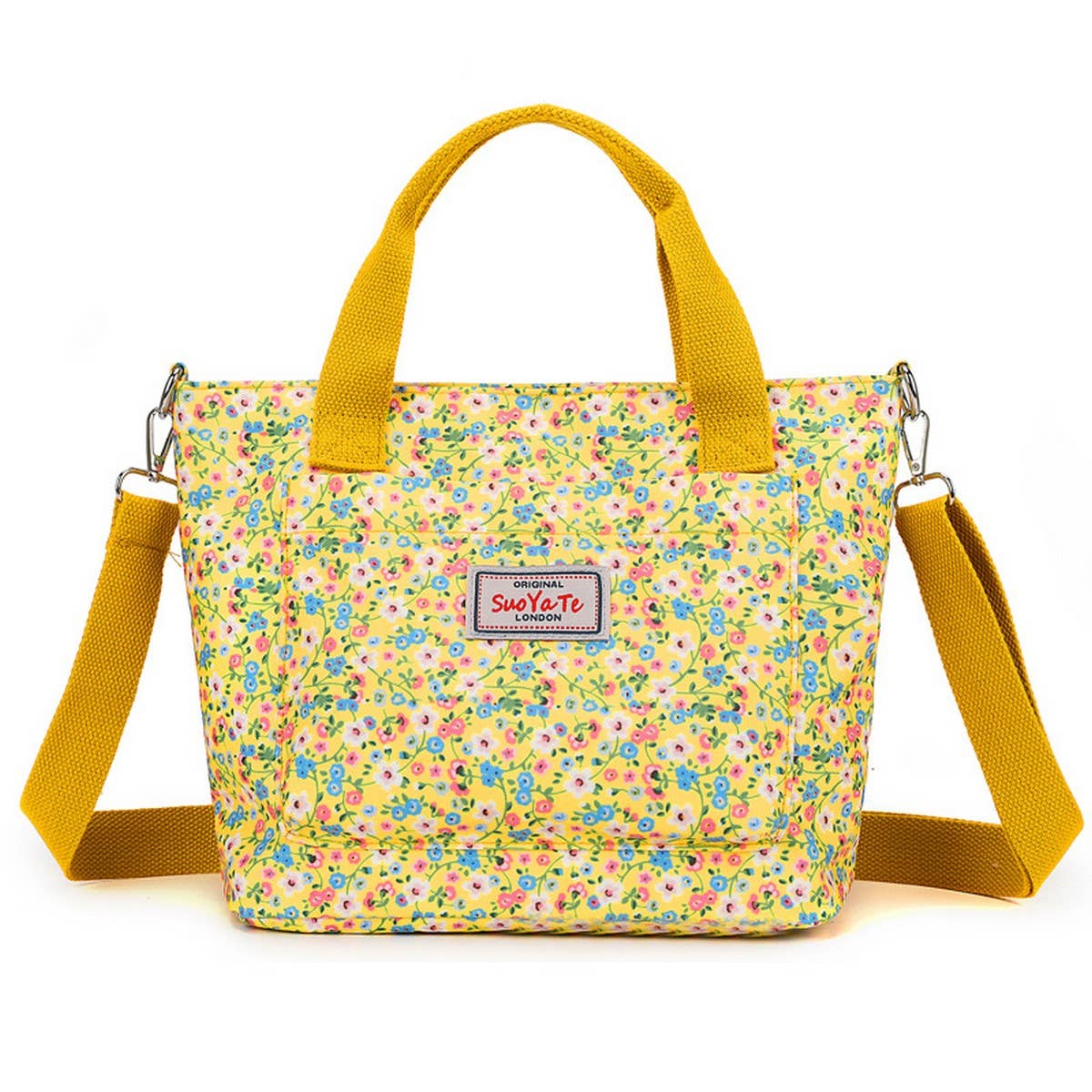 PRINTED NYLON TOTE SHOULDER CROSSBODY BAG_CWASC1783