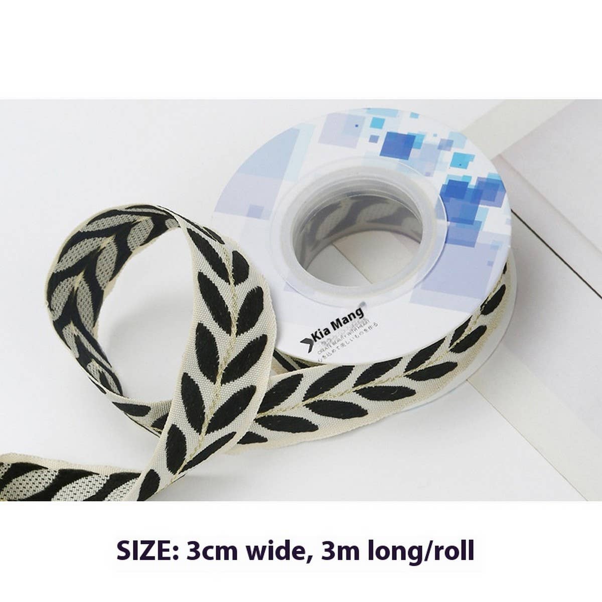 LEAF EMBROIDERY RIBBON EDGING RIBBON RIBBON