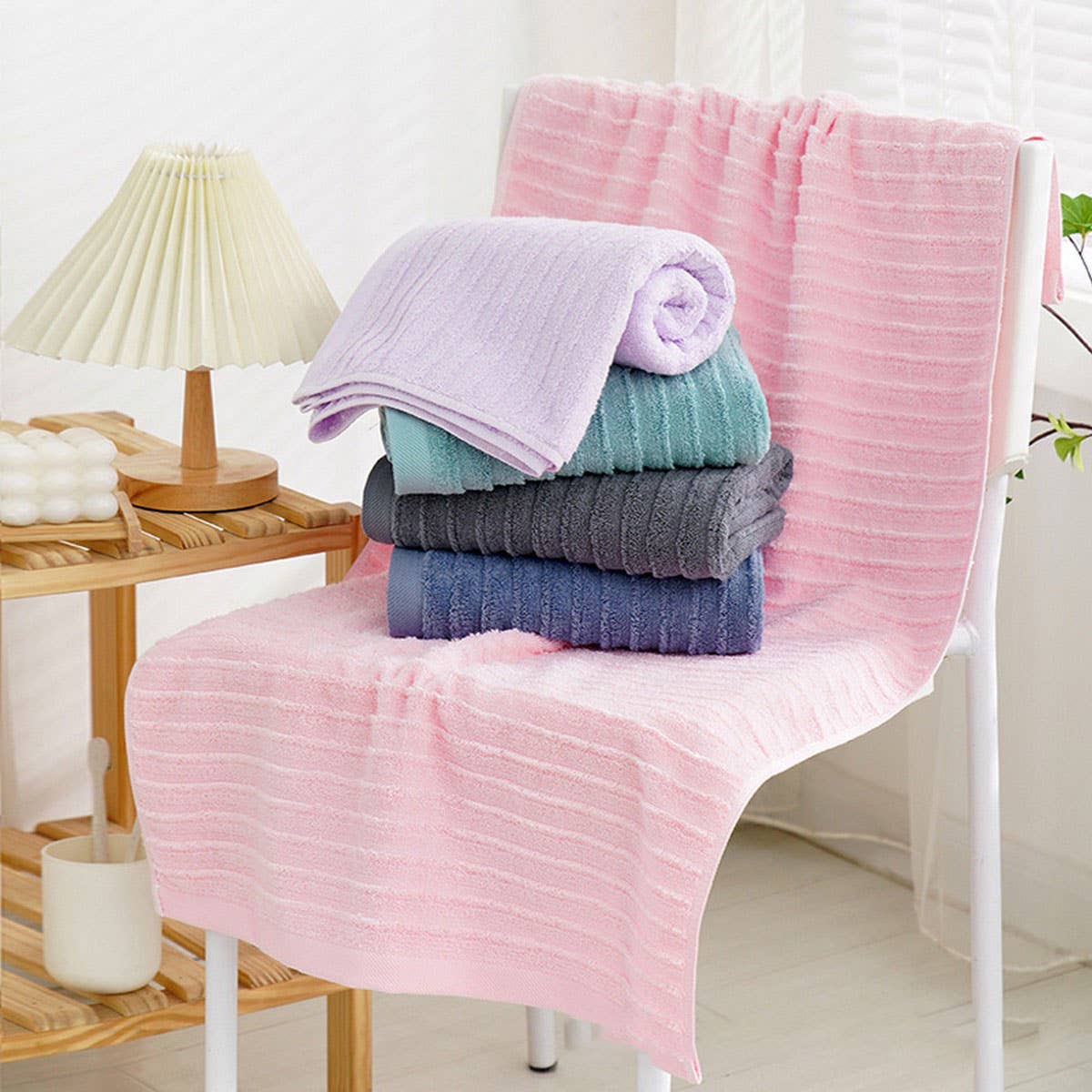 THICKENED COTTON HOUSEHOLD CHILDREN'S BATH TOWEL
