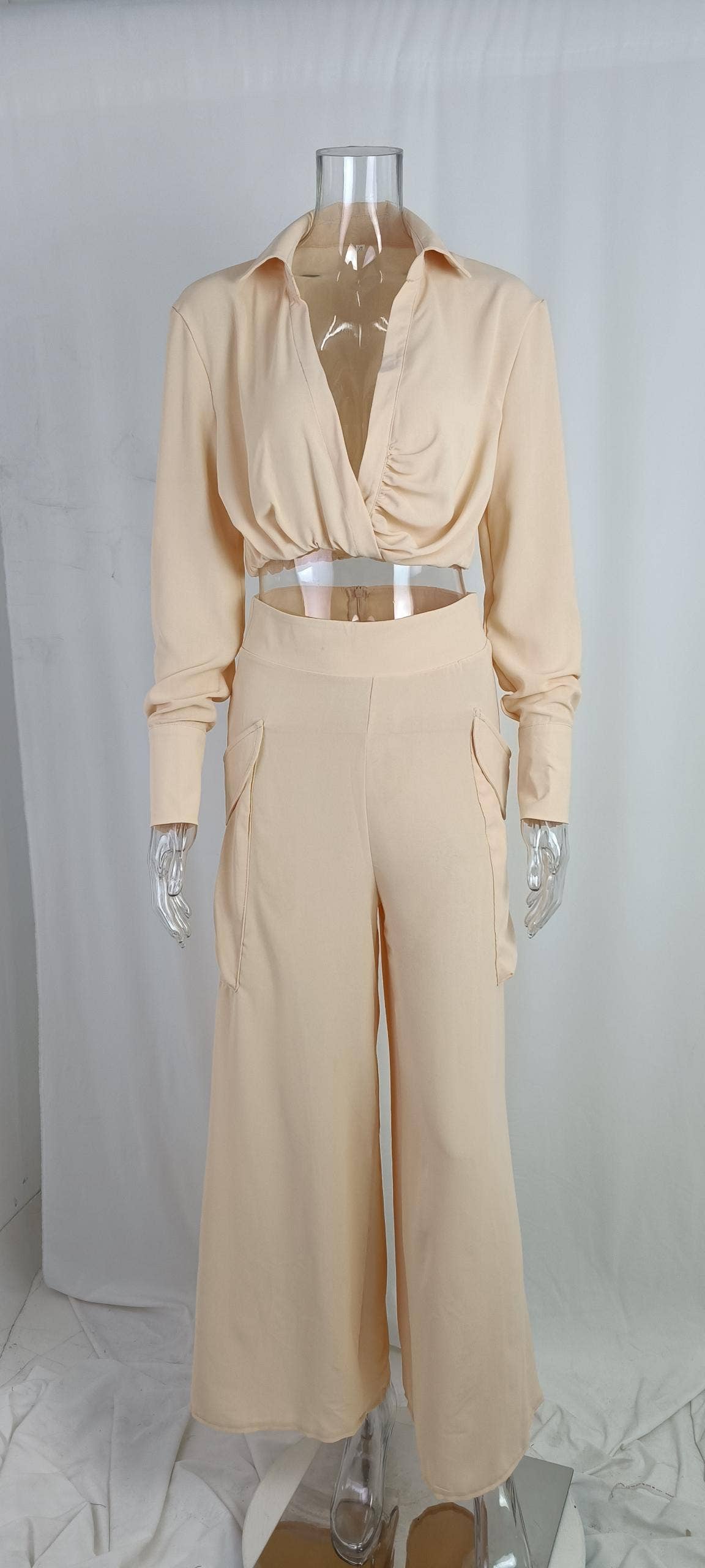 SOLID COLOR TEMPERAMENT COMMUTER FASHION SET