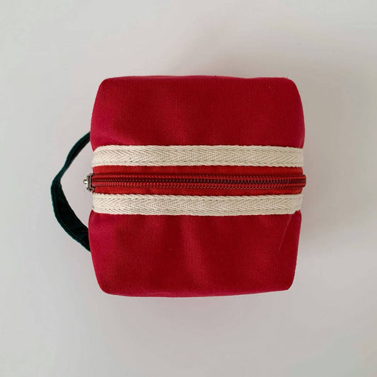 Canvas storage small cosmetic bag