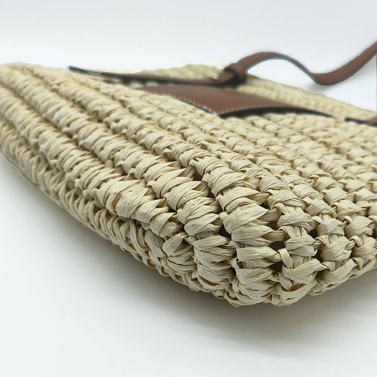 RETRO DAILY LARGE-CAPACITY SHOULDER STRAW BAG_CWAB2032