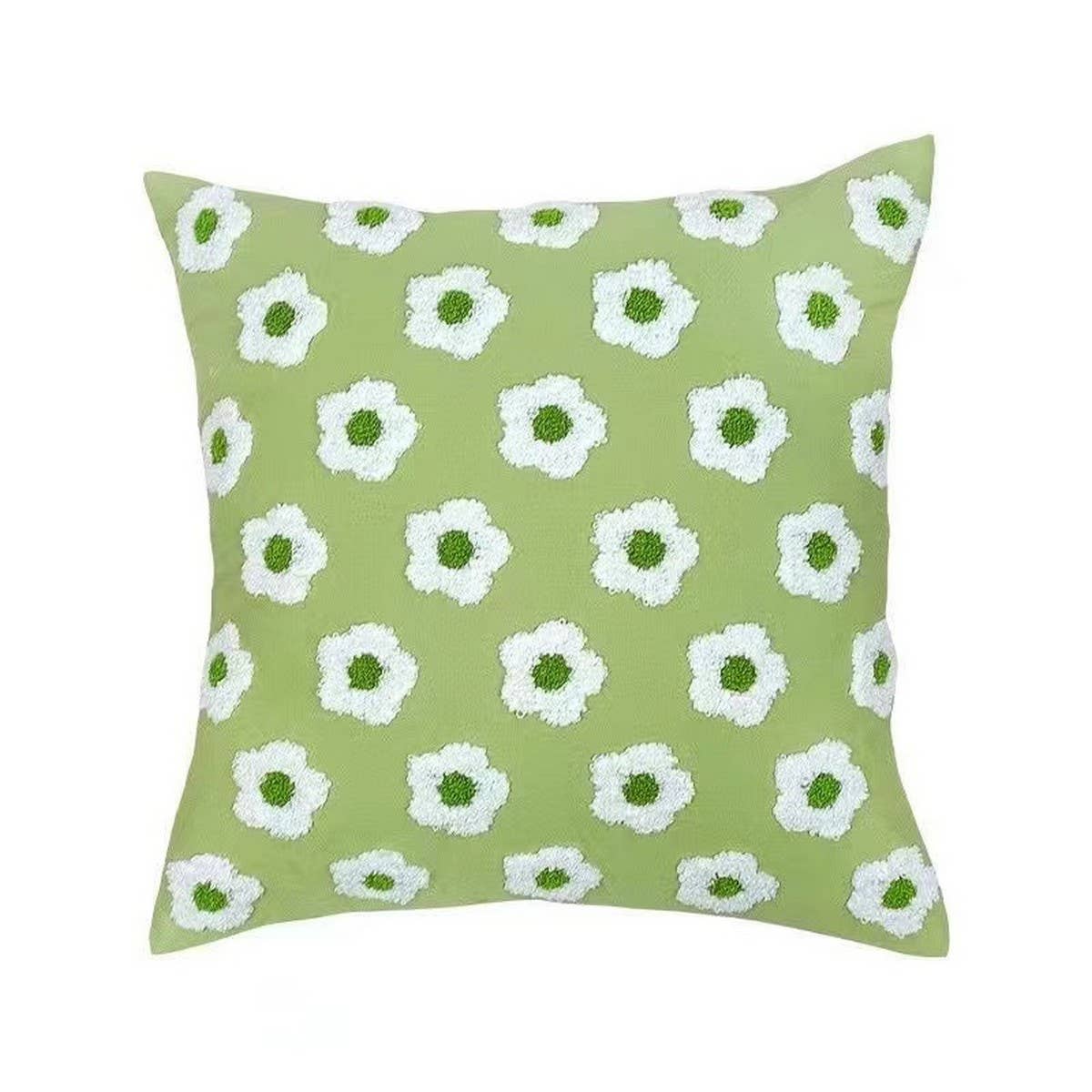 Tulip Pillow Cover Cute Sofa Bed Waist Cushion